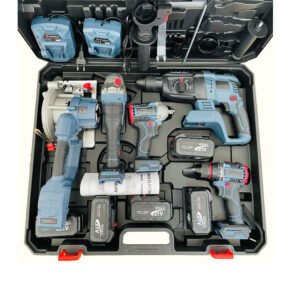 Industrial Cordless 2 in 1 with 2 Battery Practical Jobsite Industrial