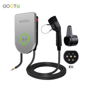 Wall-Mounted Charging Stations RFID 7Kw 32A Type 2 Electric Car AC EV