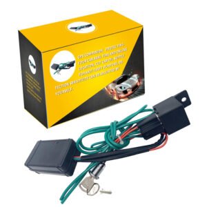 Vjoycar 12V Wireless Relay Immobilizer Car Anti-Jammer Anti Theft System